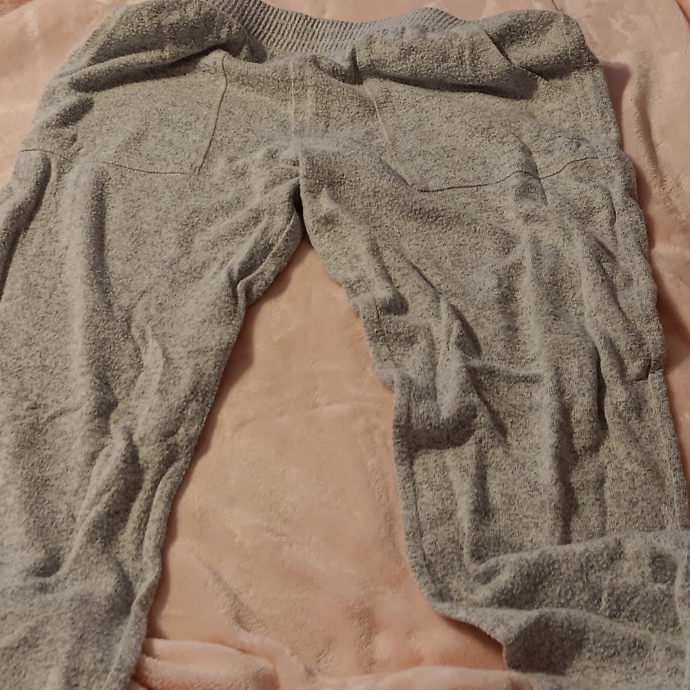 Cozy Gray Kids Joggers